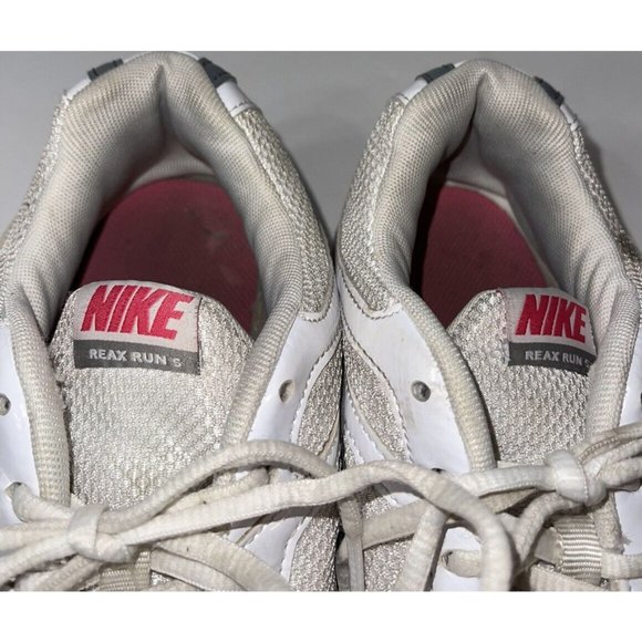 Nike Womens Reax Run 5 407987-116 White Gray Running Shoes Sneakers Size 9 FLAW - Picture 11 of 11
